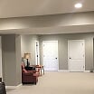 complete basement finishing project 11