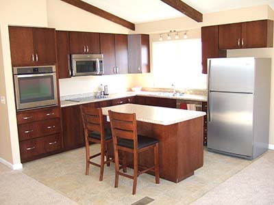 2005 kitchen remodel with island full