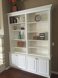 custom built-in bookshelves Wentzville