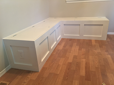 custom built-in benches