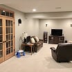 complete basement finishing project 4