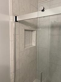 contemporary shower door