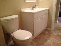 simple bathroom remodel